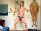 Amateur twink hottie jerking off