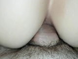 Anal riding and first time creampie